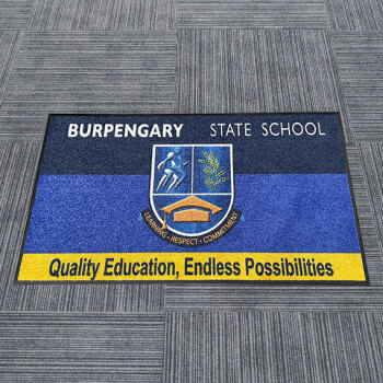 School Logo Mats